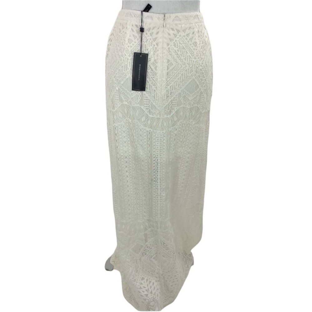 NWT BCBGMaxAzria Harper Lace Maxi Skirt 0 - Picture 7 of 14